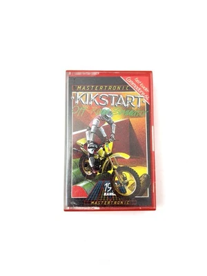 KIK START OFF ROAD SIMULATOR COMMODORE 64 VIDEO GAME  - Image 1 of 3