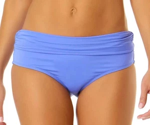 Anne Cole Convertible High-Waisted Bikini Bottom Periwinkle Women’s Sz XL NWT - Picture 1 of 15
