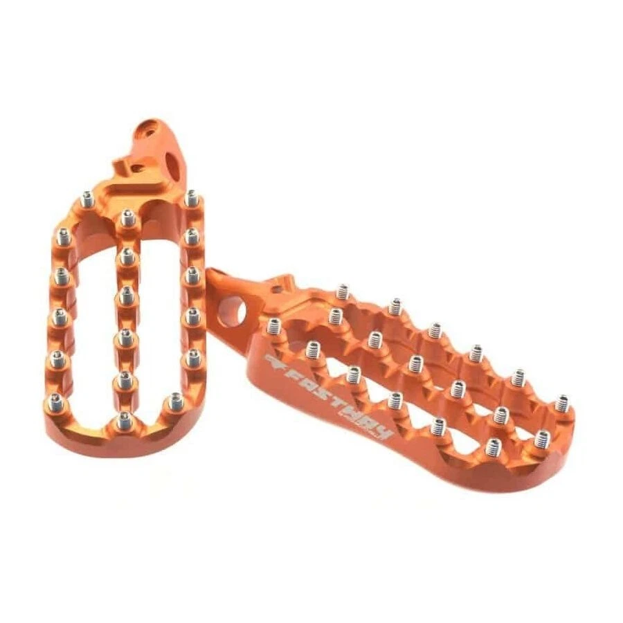 Fastway Adventure Footpegs - Pegs Only - Orange 22-3-ADVORSCL77 - Image 1 of 1