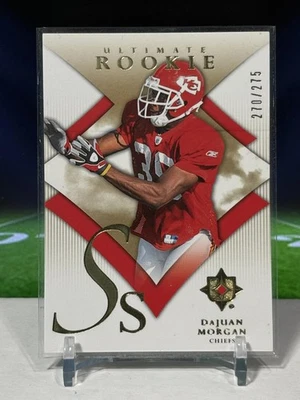 2008 Upper Deck Ultimate Collection #144 DaJuan Morgan #/275 Chiefs Rookie - Image 1 of 2