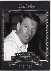 2005 Press Pass Legends Gold Parallel Card #5G #'ed/750 Glen Wood - Picture 1 of 1