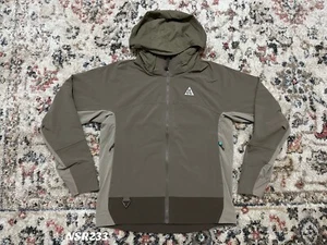 NIKE ACG SUN FARER CORDURA JACKET OLIVE GREY IRONSTONE HIKING DH3105 040 SIZE XS - Picture 1 of 7