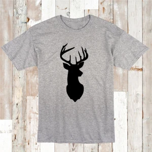 Buck Head Tees Hunting T-Shirts Custom Animal Wild Deer Mount Antlers, cc85 - Picture 1 of 6