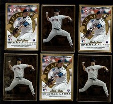 Roger Clemens 1996 Donruss Leaf Preferred STEEL SAMPLE/PROMO Card GOLD #63/77