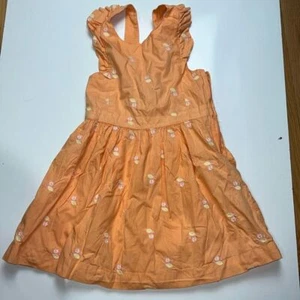 Sergent Major kids embroidered floral dress kids sz 6 - Picture 1 of 4