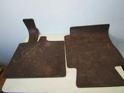 Smart 450 fortwo MC01 Fußmatten Gummimatten Original schwarz vorne rechts links - Bild 1 von 4