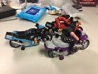 1998 WWF/WWE Stone Cold, Kane & The Undertaker Bump 'N Bash Motorcycles Figures