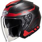 Hjc Motorcycle Helmet Xs I30 Aton Mc1sf Jet Helmet With Visor And Sun Visor