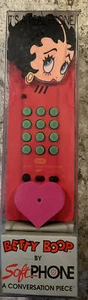 Vtg Betty Boop By Soft Phone Red Soft Foam Telephone NEW - Picture 1 of 6