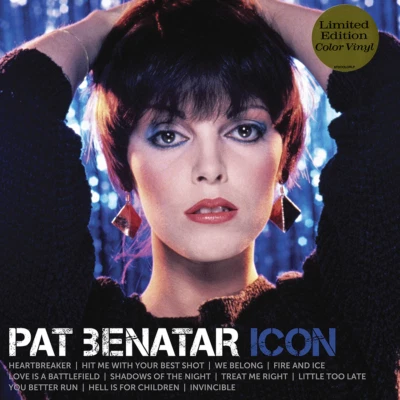 Pat Benatar ~ ICON (2013) 12" BLUE VINYL RECORD LP 2021 Capitol Records ••NEW•• - Image 1 of 4