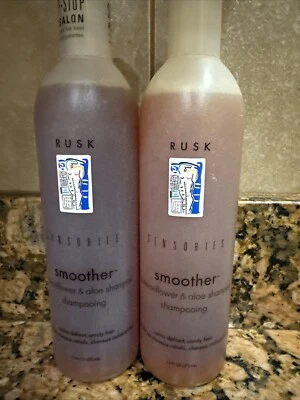Rusk Sensories Smoother Passion Flower & Aloe Shampoo (2pack) Old Pckg - Image 1 of 4