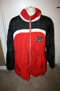 Vintage Starter Nebraska Huskers Windbreaker Jacket, XL, Red Full Zip, - Picture 1 of 6