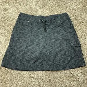 Kuhl Mova Skort Womens Size Medium Skirt Shorts Outdoor Hiking Dark Heather Gray - Picture 1 of 8