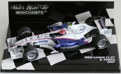 WOW EXTREMADAMENTE RARO BMW Sauber F1.07 Kubica Montreal 2007 1:43 Minichamps Foto 1 de 3