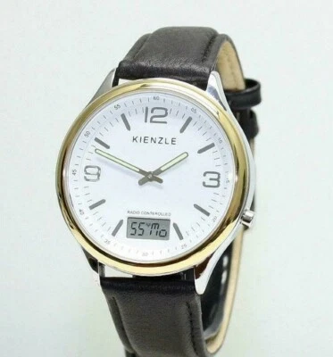 KIENZLE Herrenuhr, Funk-Radiocontrolled, ana-digi, Day/Date, Edelstahl, DW-00227 - Bild 1 von 4
