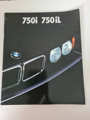 BMW E32 - 750i 750iL -  Prospekt / Katalog Übergröße - 02/1988 (AU1687) Foto 1 de 4