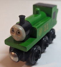 Thomas And Friends Wooden Railway Oliver GWR #11 Green Train Engine