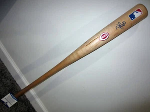 YASIEL PUIG Cincinnatti Reds SIGNED Autographed Baseball Bat w/ BAS COA - Picture 1 of 2