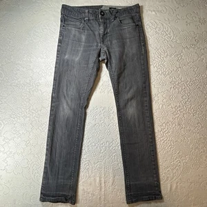 Volcom Men's Vorta Denim Ash Jeans (ASH) Slim Straight Size 30  - Picture 1 of 13