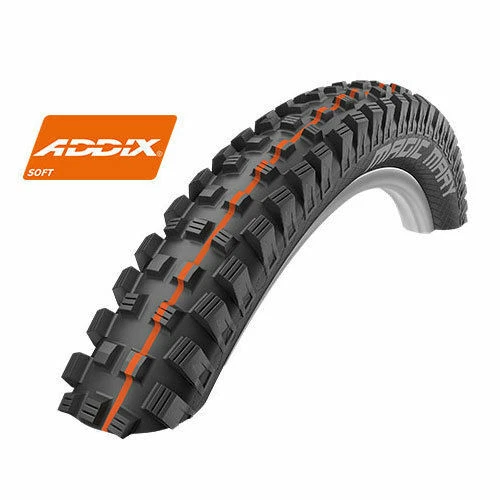 NEW SCHWALBE MAGIC MARY SUPERTRAIL TLE ADDIX SOFT 26 X 2.35 FOLING TYRE - Image 1 of 1