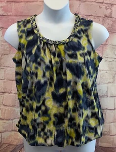 ALFANI Women's Casual Work Wear Tie Dye Tank Top Size OX - Picture 1 of 4
