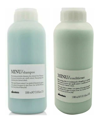  Davines MINU Illuminating Shampoo & Conditioner 33.8oz EACH   - Image 1 of 2