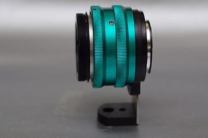 2/3" B4 Mount Lens to Canon EOS M  with built in 2X glass adjustable adapter