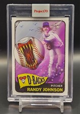 Randy Johnson Topps MLB Project 70 Baseball Card #214 by Alex Pardee 