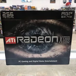 ATi Radeon X1300 Pro 256MB DDR1 AGP VGA TV Out DVI-I Graphics/Video Card - Picture 1 of 7