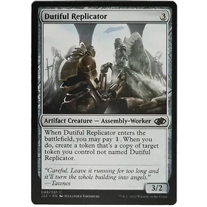 X4 Dutiful Replicator J22 Juego Magic The Gathering M/Nm Artefacto Incoloro Criatura Común - Imagen 1 de 3