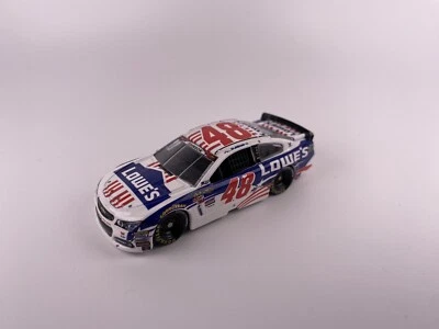 *RARE* 2015 JIMMIE JOHNSON PATRIOTIC LOWE'S CHEVY  1/64 NASCAR DIECAST - Image 1 of 3