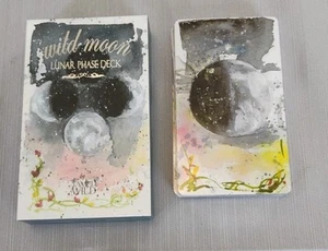Wild Moon Lunar Phase Card Deck by Tamed Wild Indie Oracle Tarot History Ritual - Bild 1 von 3