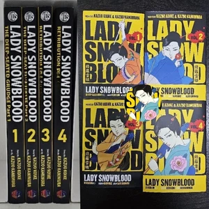 Juego completo de cómics ingleses Lady Snow Blood volumen 1-4 FIN ENVÍO GRATUITO - Imagen 1 de 7