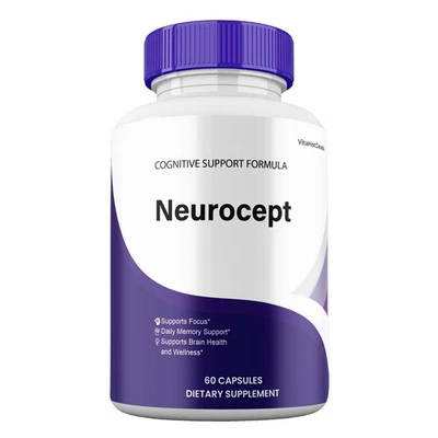 Cápsulas Neurocept, Max Strength, suplemento cognitivo Neuro Cept (1 paquete) Foto 1 de 4