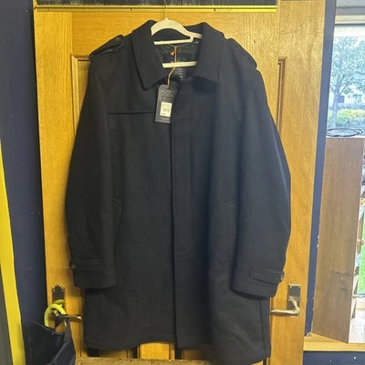 hammond & co dairy wool mac XXL Navy - Image 1 of 4