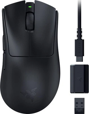 Razer DeathAdder V3 HyperSpeed - Ultra lightweight wireless ergonomic Black  - Image 1 of 4