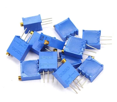 5x Potenciometro Multivuelta 100 OHM 3296-W 0,5w resistencia variable PCB Trimpo - Imagen 1 de 4