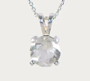 Schöner facettierter libyscher Wüstenglas Anhänger - TOP METEORIT Schmuck - Bild 1 von 4