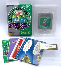 Pokemon Green ver. Nintendo Gameboy GB Japanese Cartridge Cleaned Game boy