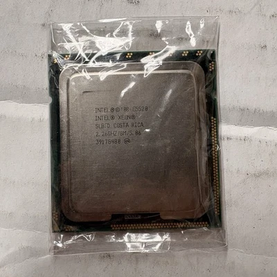 Intel E5520 2.26Ghz 5.86 GT/s Quad Core QPI-2 8MB L3 Cache Socket LGA1366 Proces - Image 1 of 2