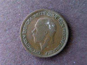 1930 Great Britain 1/2 penny - Picture 1 of 1