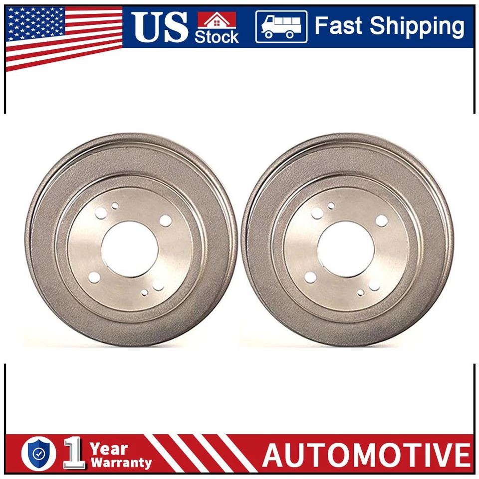 Fits 1986-1989 Honda Accord Rear Brake Drums - Brembo Premium OE PZ - Image 1 of 3