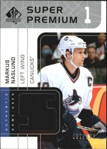 2002-03 SP Authentic Super Premiums #SPMN Markus Naslund Jsy /599