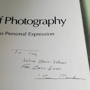 VG SIGNED The Art of Photography - Bruce Barnbaum (1994) Paperback 1st Printing - Foto 1 di 3