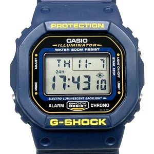 Reloj digital vintage Casio G-Shock Blue Speed 1999 como nuevo DW5600EB-2V *Muy raro* - Imagen 1 de 3