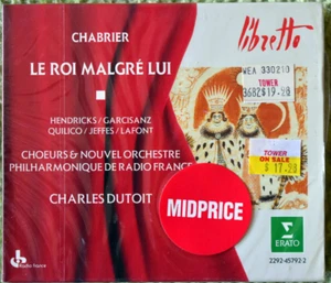 Brand New Sealed Charles Dutoit: Chabrier Le Roi Malgre Lui 2 Disk Pack - Picture 1 of 6
