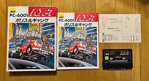 Police & Gang PC-6001 Gioco vintage 1983 AX-7 - Foto 1 di 3