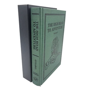 THE HIGH ROAD TO ADVENTURE Vol 4 Russell Annabel Safari Signed LTD #254 HUNTING - Picture 1 of 12
