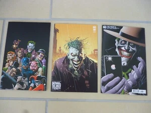 x 3 DC COMICS-1000 FORBIDDEN PLANET-DEADLY DUO- THE JOKER 15- VARIANT COVERS - Picture 1 of 5