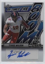 2023 Leaf Metal White Prismatic /3 Tyree Wilson #HCB-TW1 Rookie Auto RC